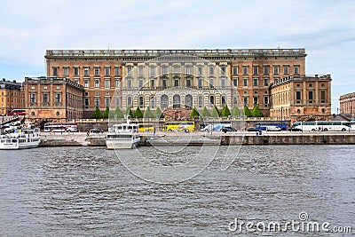 Stockholm Royal Palace Editorial Stock Photo