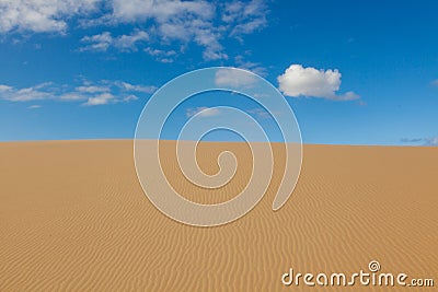 Stockton sand dunes Stock Photo