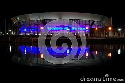 Stockton Sports Arena Stock Photo