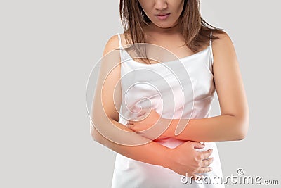 Stomachache Stock Photo