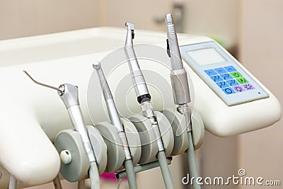 Stomatological instruments, dental tools Stock Photo