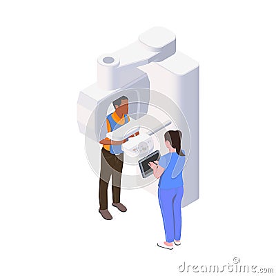 Stomatology Clinic Icon Vector Illustration