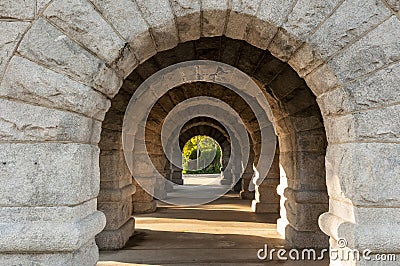 Stone arches Stock Photo