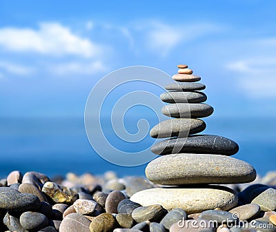 Stone balance Stock Photo