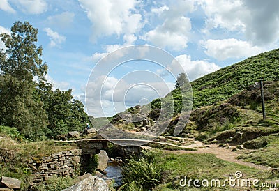 Stone Bridge at Bronte falls Stock Photo