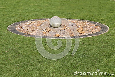 Stone Circle. Stock Photo