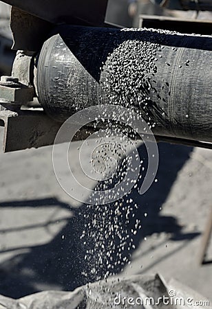 Stone crushing plant Stock Photo