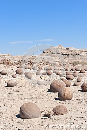 Stone desert Stock Photo