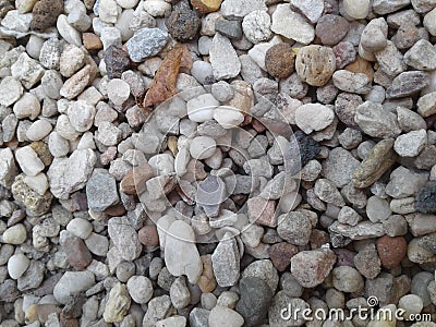 the stone does not describe only hardness, but firmness in its position. Stock Photo
