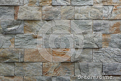 Stone facade tiles. Stock Photo