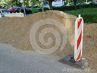 Gravel pile Stock Photo