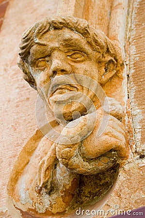 Stone Grotesque Stock Photo