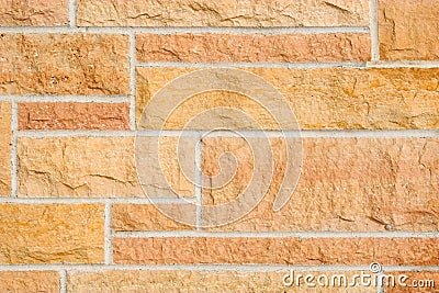 Stone Masonry - horizontal Stock Photo