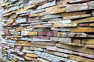 Stone of modern style design decorative uneven Stock Photo