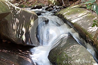 Stone Mountain State Park Stream Stock Photo