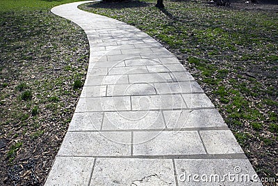 Stone Pathway Stock Photo