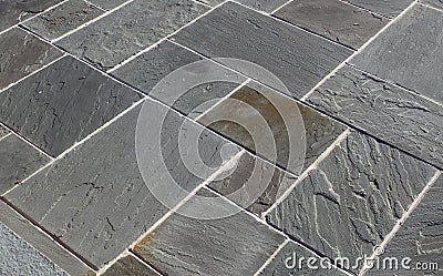 Stone Patio Structure Stock Photo