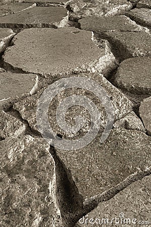 Stone pavement in an old Russian fortress Stock Photo