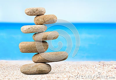 Stone Pebbles Stock Photo