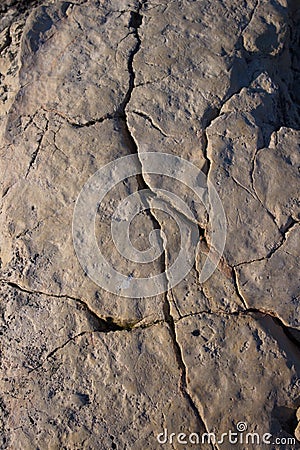 A stone with a picture Stock Photo