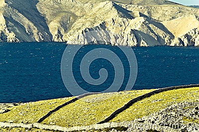 Stone & Sea layers Stock Photo