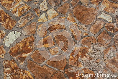 Stone sidewalk pattern as background Stock Photo