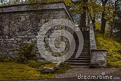 Stone staircase Stock Photo