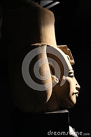 Akhenaten the king Editorial Stock Photo