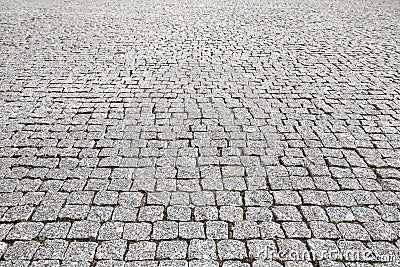 Stone street road pavement texture Stock Photo