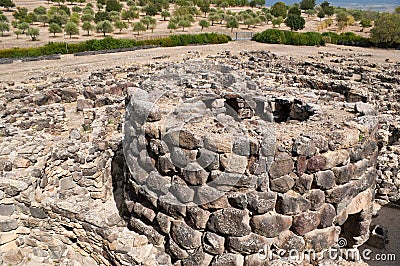 The stone tower Stock Photo