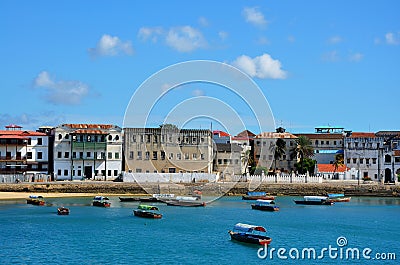 Stone Town, Zanzibar Editorial Stock Photo