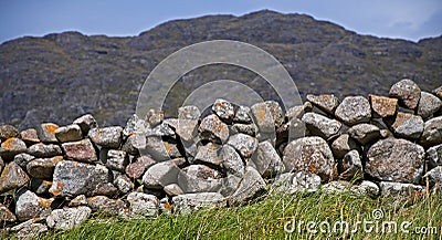 Stone Wall Stock Photo