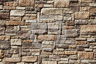 Stone Wall Stock Photo