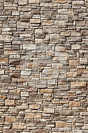 Stone Wall Stock Photo