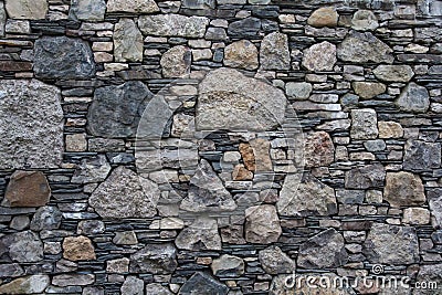 Stone wall Stock Photo