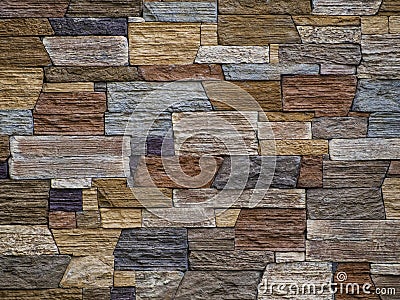 Stone wall Stock Photo