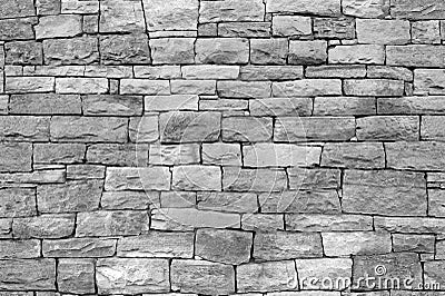 Stone wall seamless repeating texture pattern Stock Photo