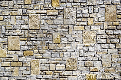 Stone wall texture, colored background Stock Photo