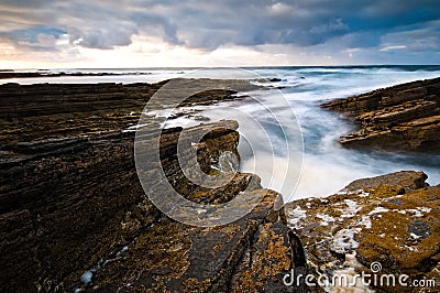 Stone water landscape Stock Photo