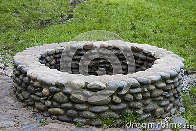 Stone Well Stock Photo