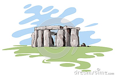 Stonehenge Vector Illustration