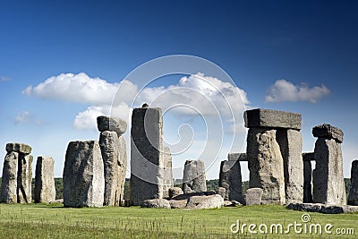 Stonehenge ancient stone cirle Stock Photo