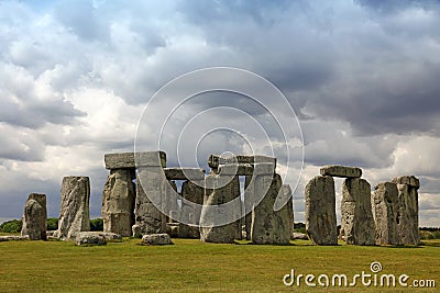 Stonehenge historic site Stock Photo