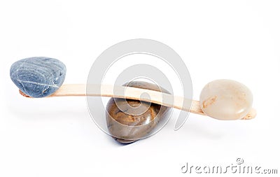 Stones equilibrium Stock Photo