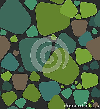 Stones a seamless pattern Vector Illustration