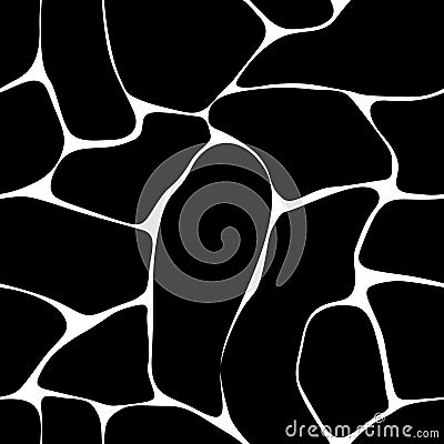 Stones seamless pattern Vector Illustration