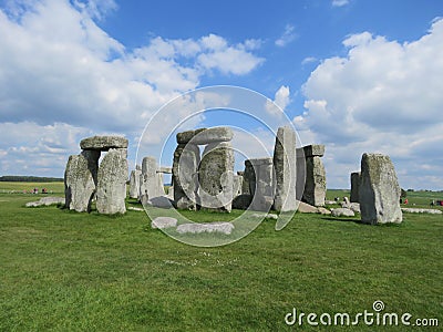 Stones standing in a ring Stock Photo