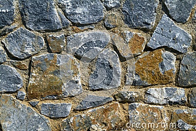 Stones wall Stock Photo
