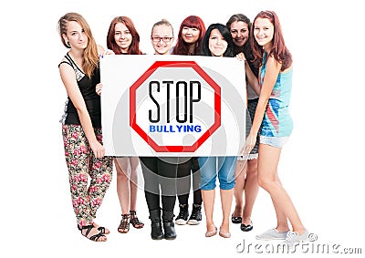 Stop Bullying Concept Stock Photo