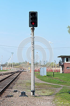 Stop light Stock Photo